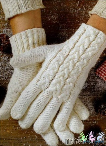 Техника вязания перчаток